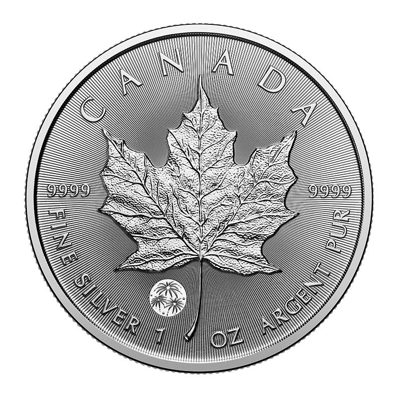 Image pour Précieuse Feuille d’érable en argent de 1 oz : Pièce en argent Marque privée Félicitations! (2025) à partir de Métaux précieux TD